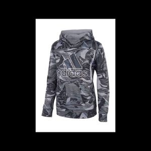 Boy’s adidas camo all over hoody NWT